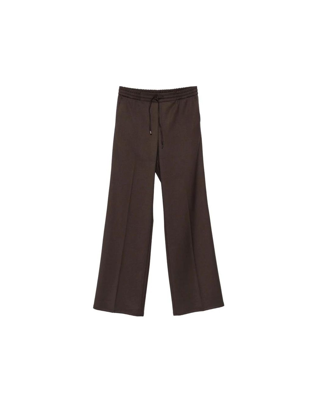 Berwich Brown Wide Trousers