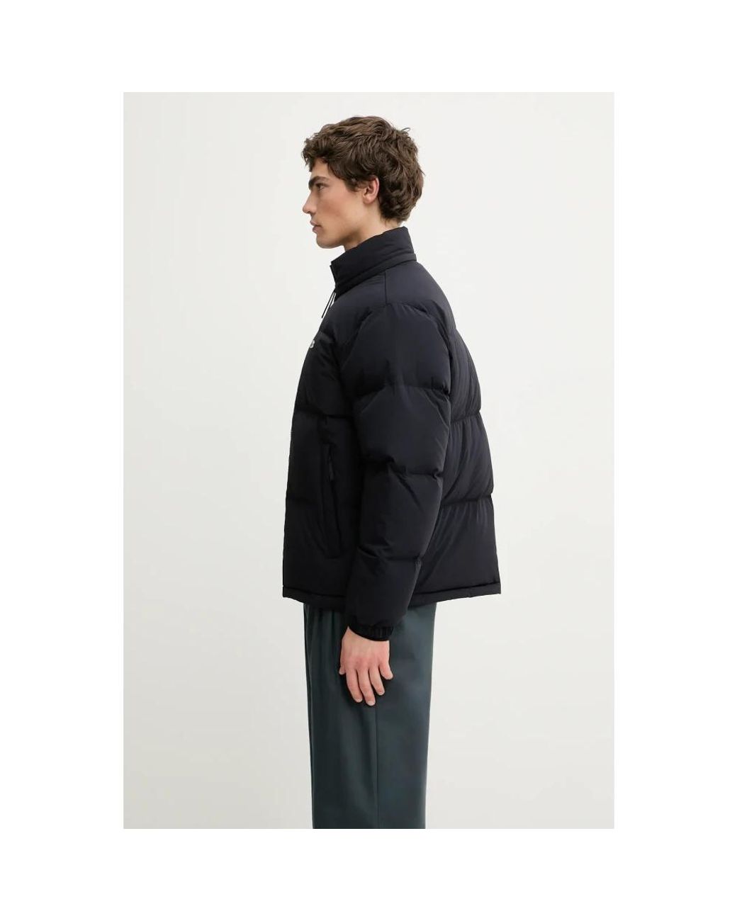 Down Jackets Lacoste de hombre de color Black