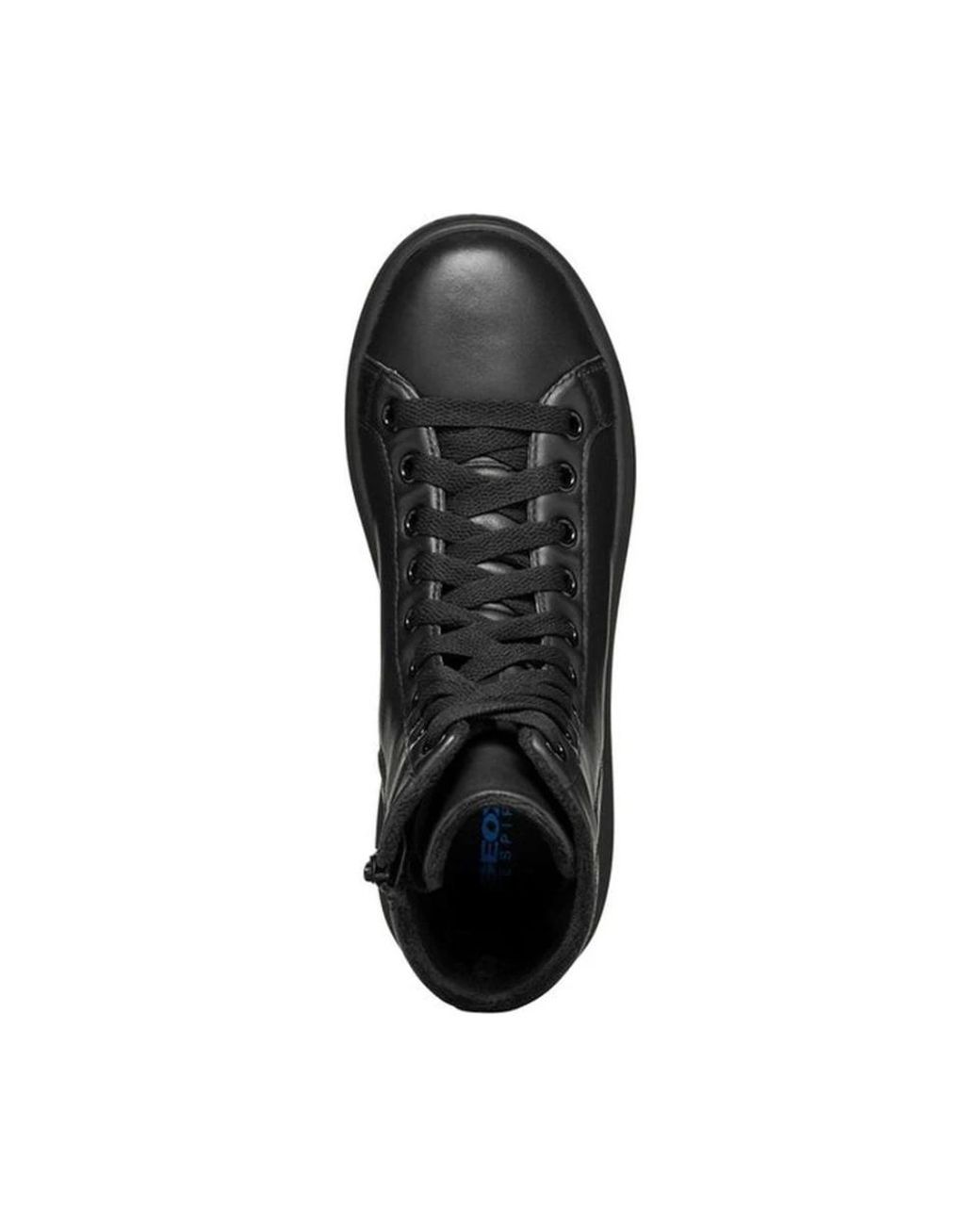 Geox Black Lace-Up Boots