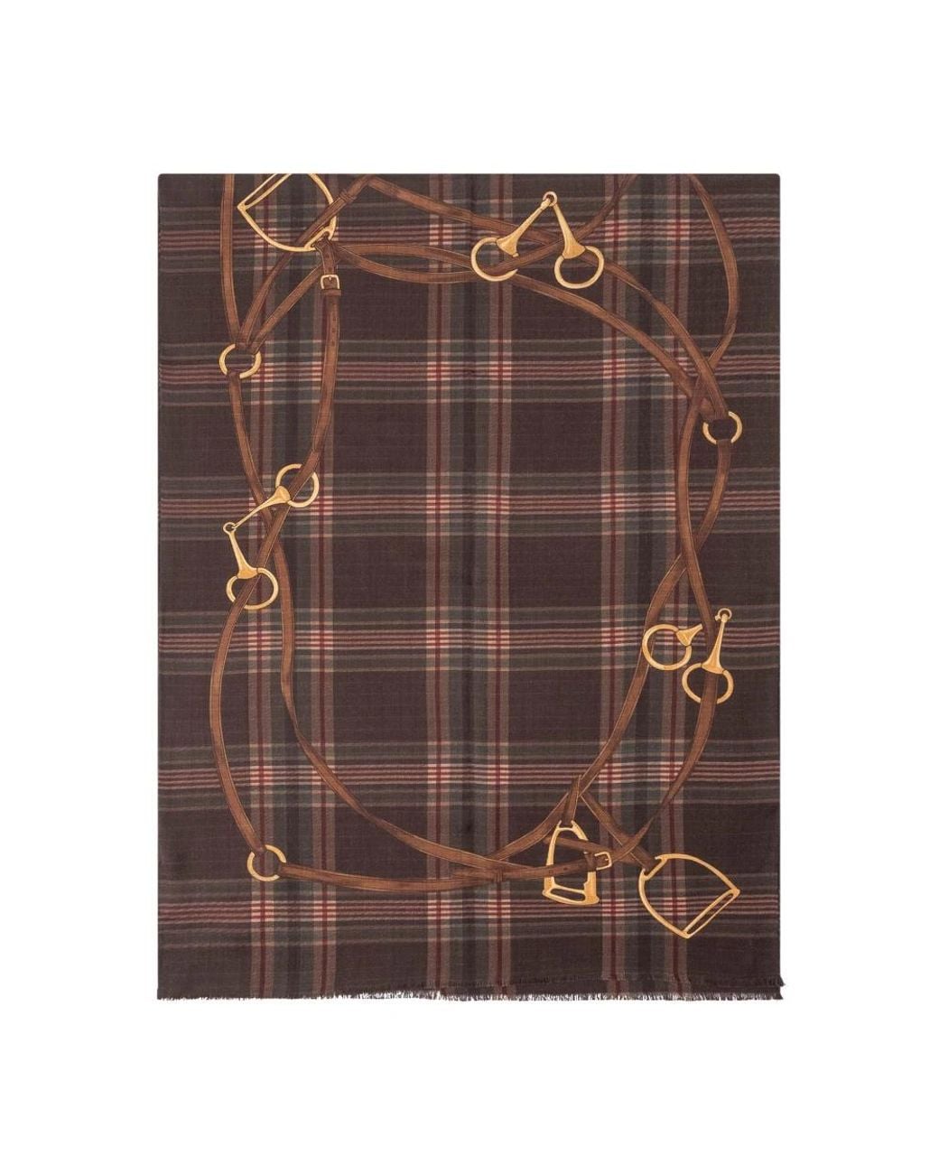 Ralph Lauren Brown Winter Scarves