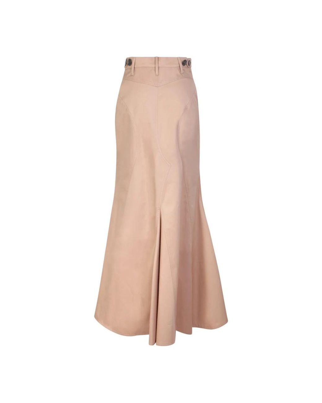 Burberry Natural Maxi Skirts