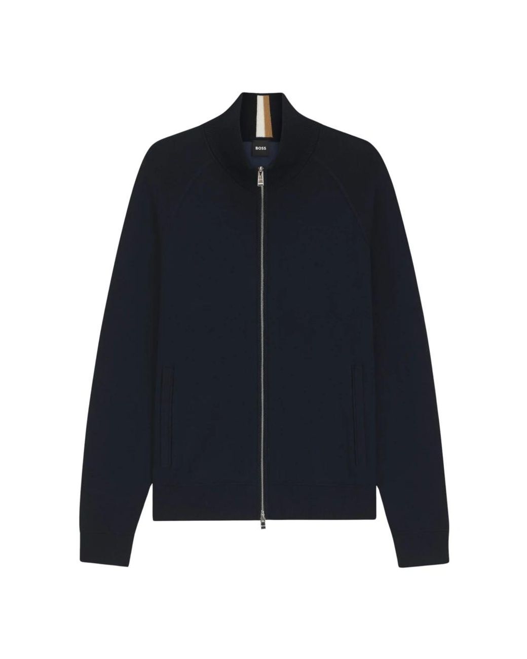 Boss Double-Zip Vest in het Blue voor heren