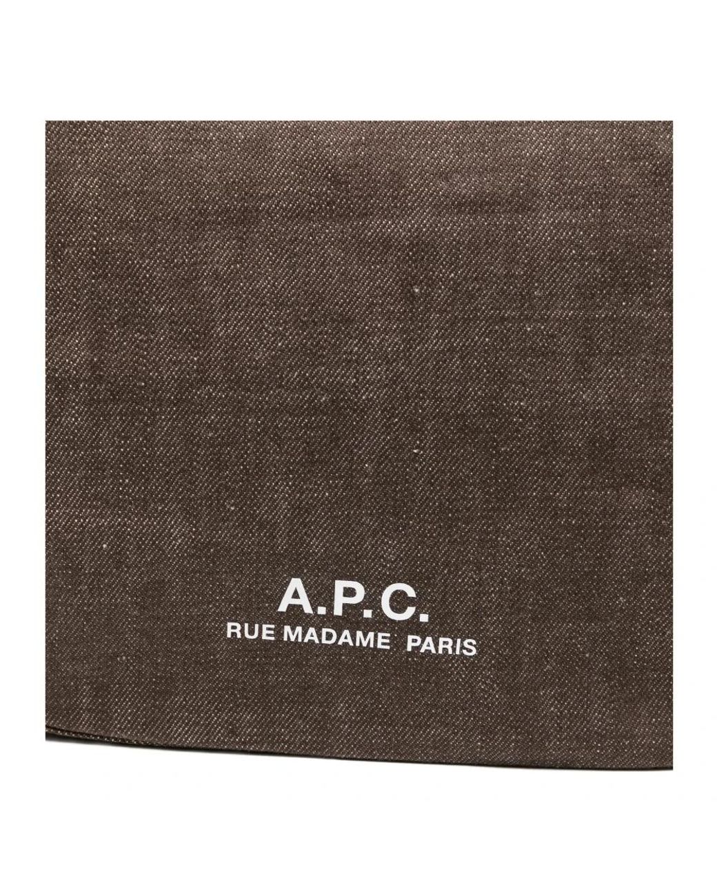 A.P.C. Brown Shoulder Bags