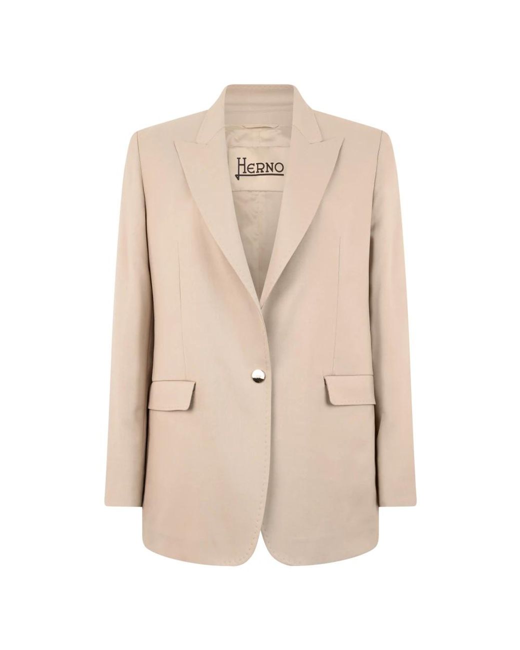 Herno Natural Blazers