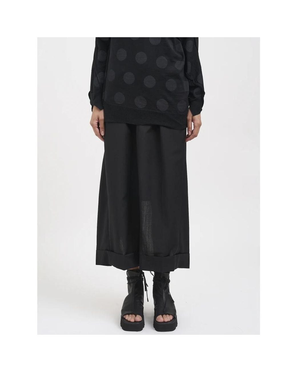 Junya Watanabe Black Midi Skirts for men