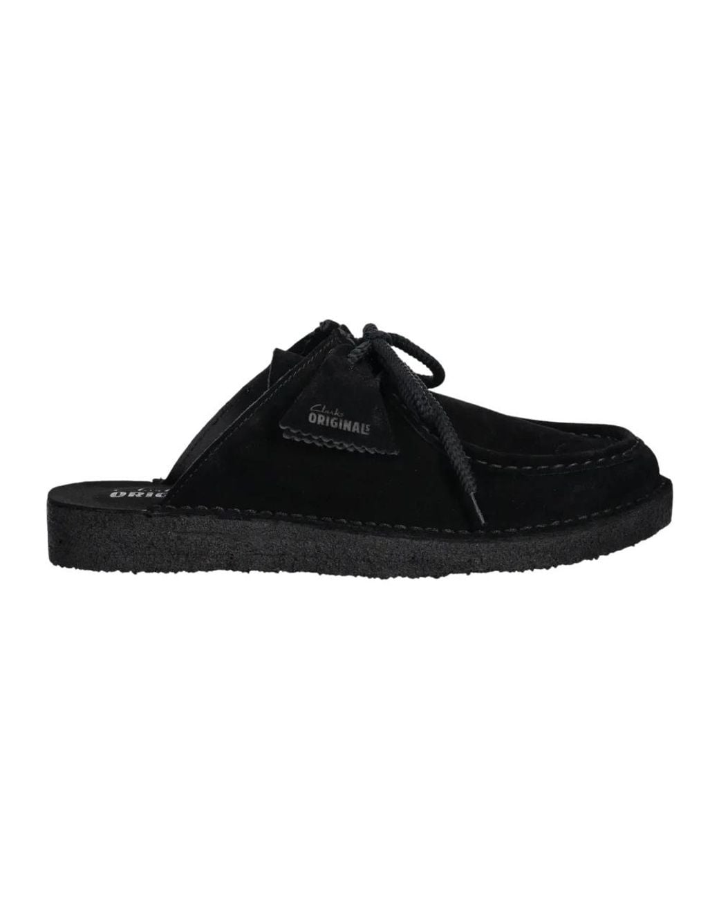Clarks Desert Nomad Mule in Black für Herren