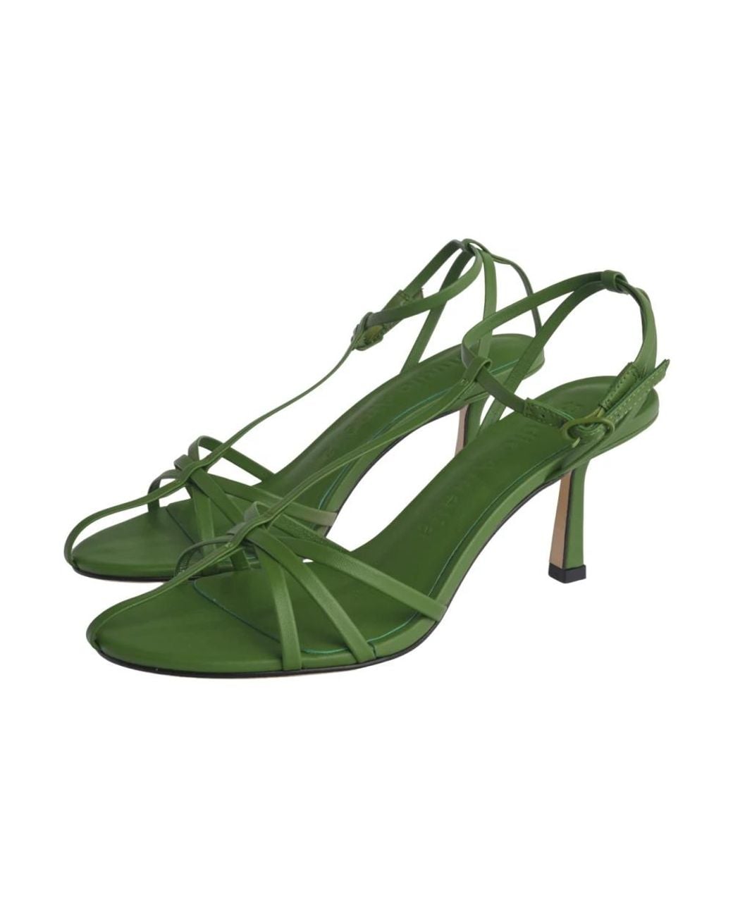STUDIO AMELIA Green High Heel Sandals