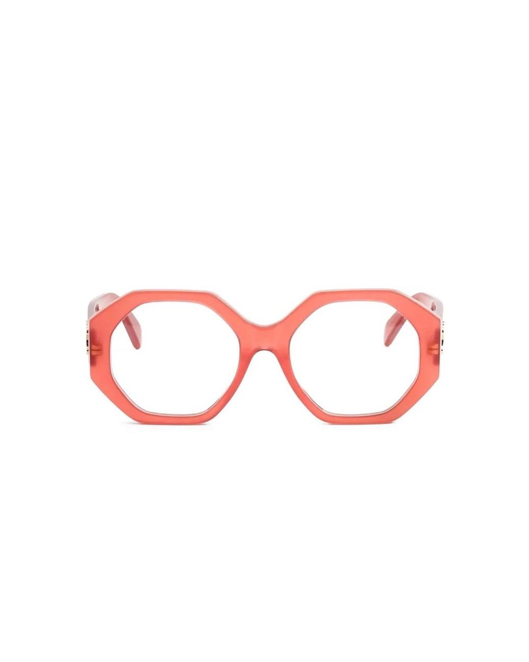 Céline Red Glasses
