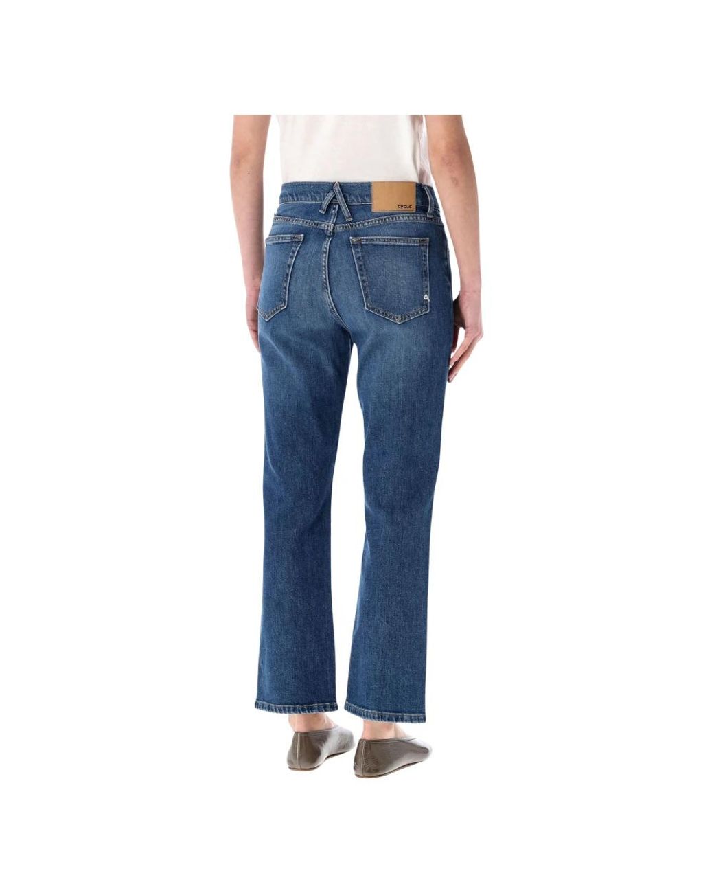 CYCLE Blue Boot-Cut Jeans
