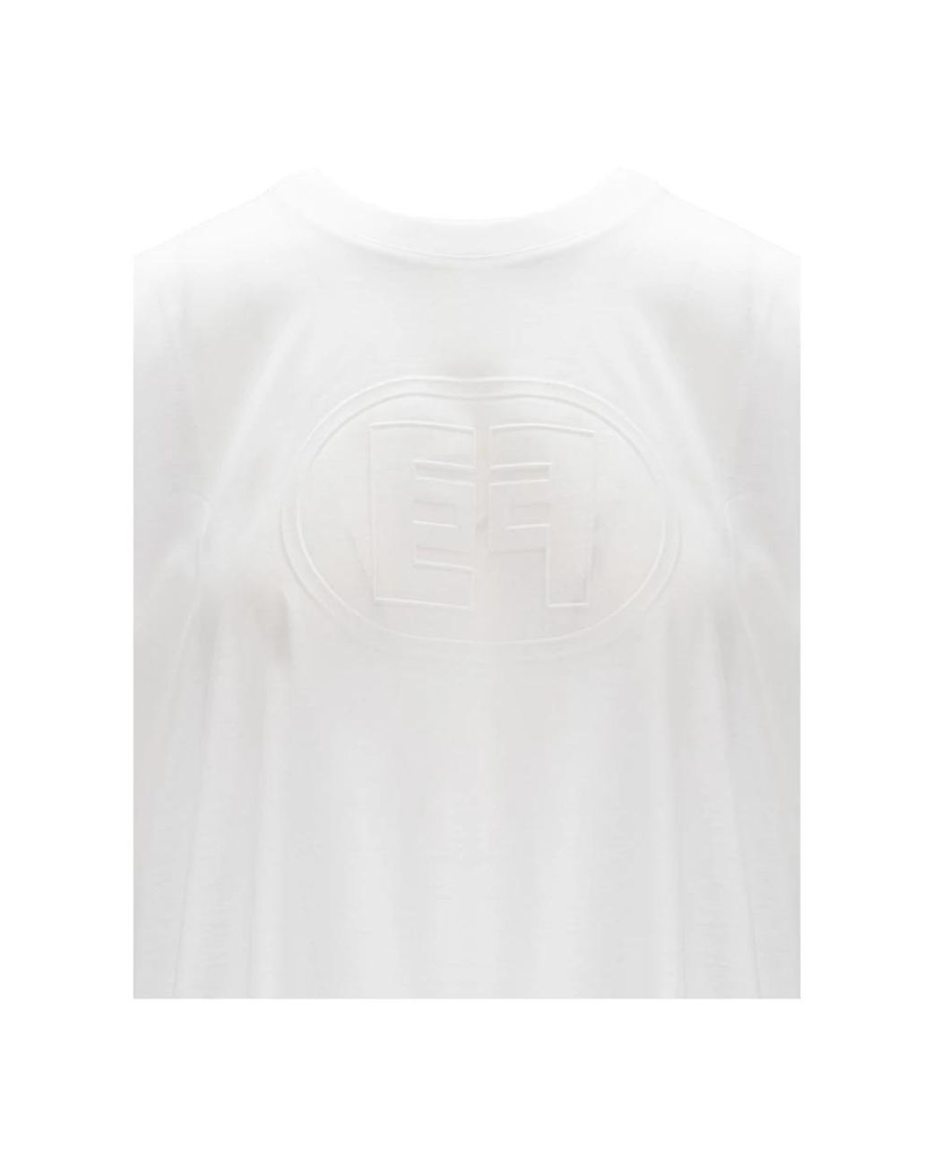 Elisabetta Franchi White T-Shirts