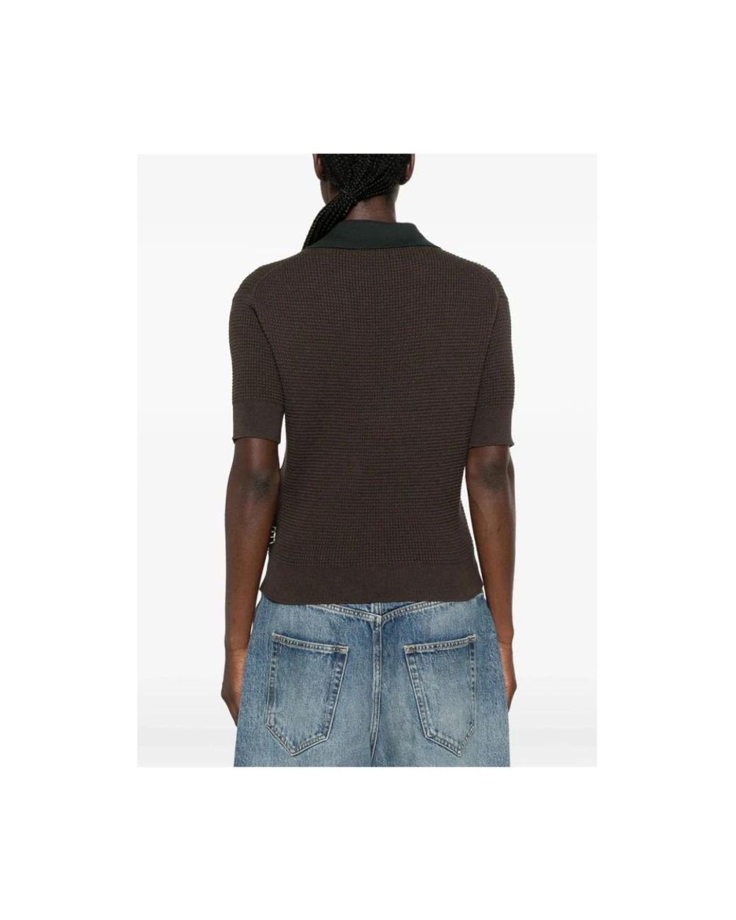 J.W. Anderson Black Round-Neck Knitwear