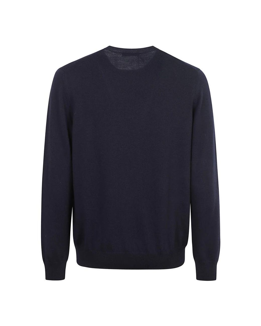 Round-Neck Knitwear Fay de hombre de color Blue