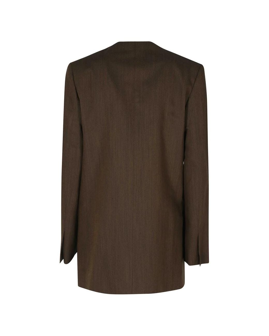 Alberta Ferretti Brown Blazers