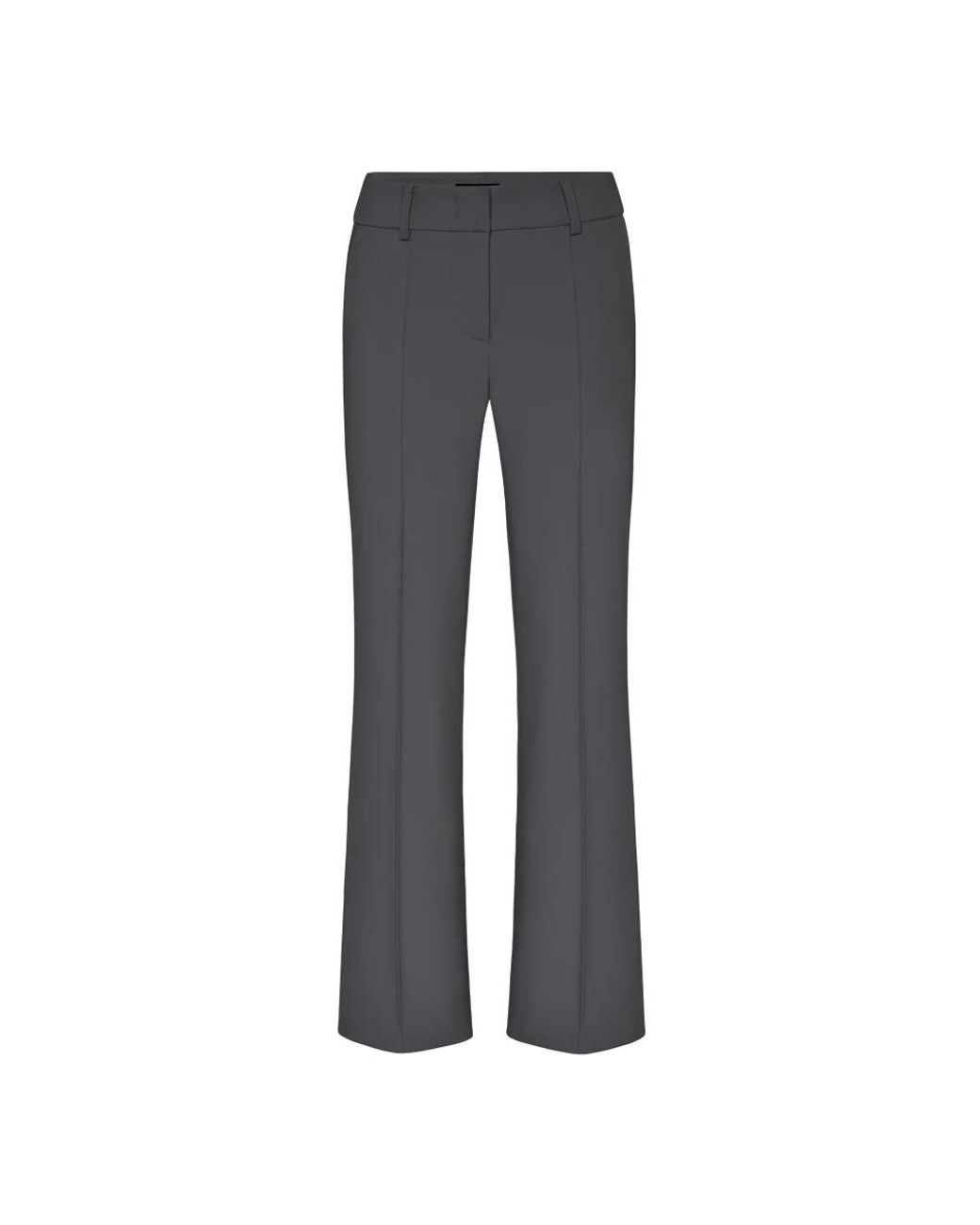 Cambio Gray Wide Trousers
