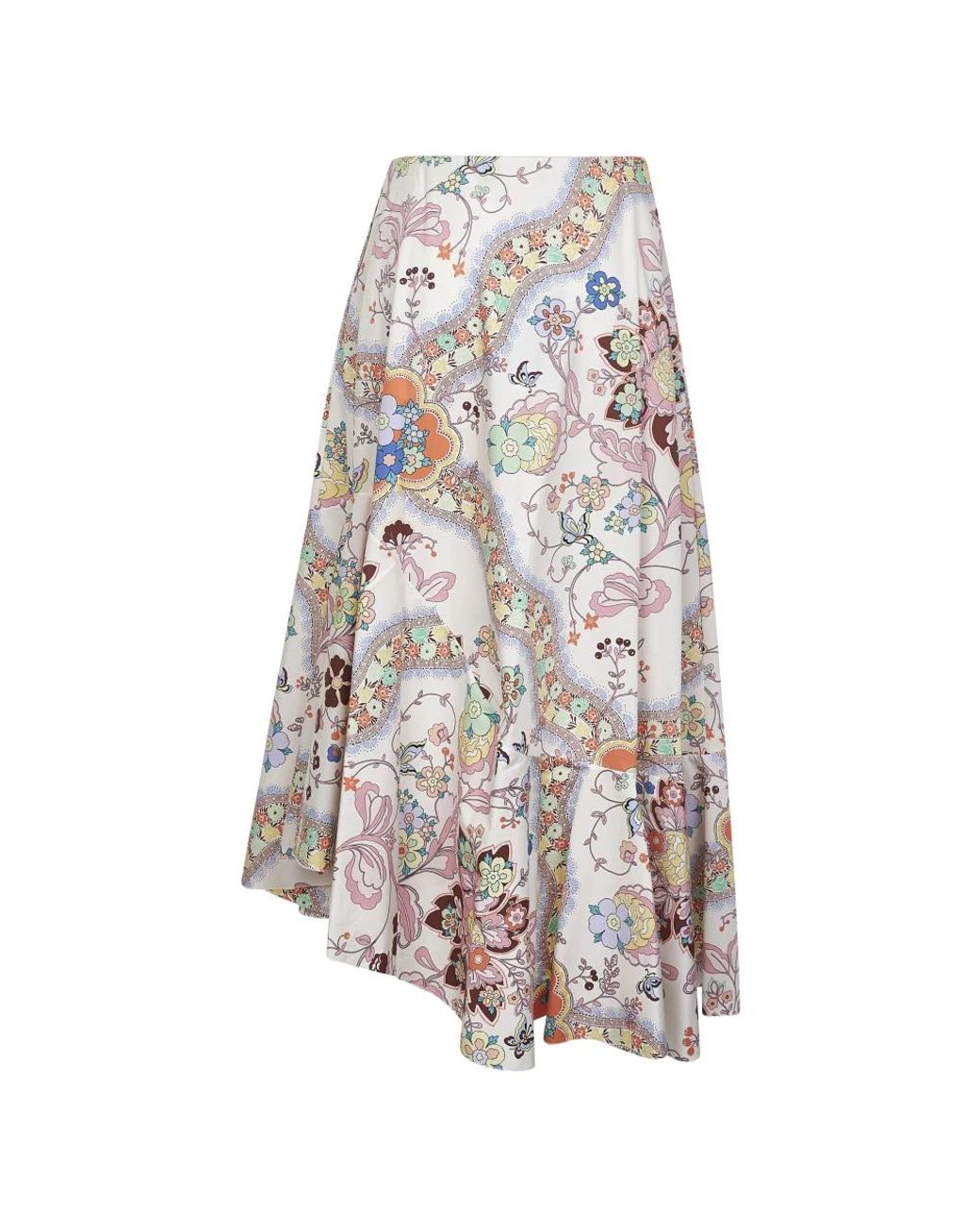 Etro White Midi Skirts