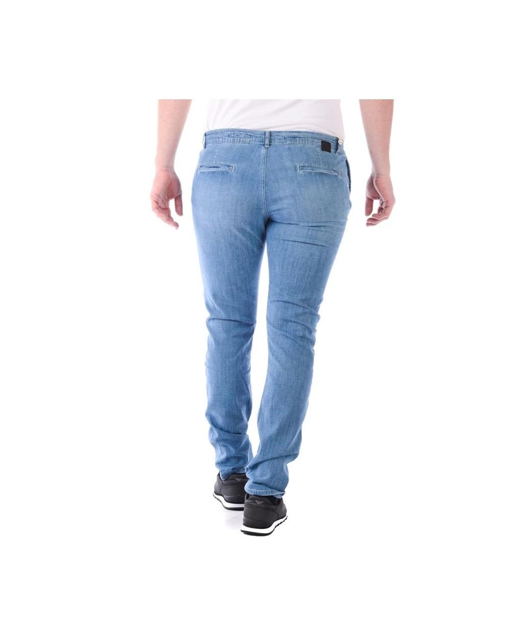 Daniele Alessandrini Blue Slim Fit Jeans for men