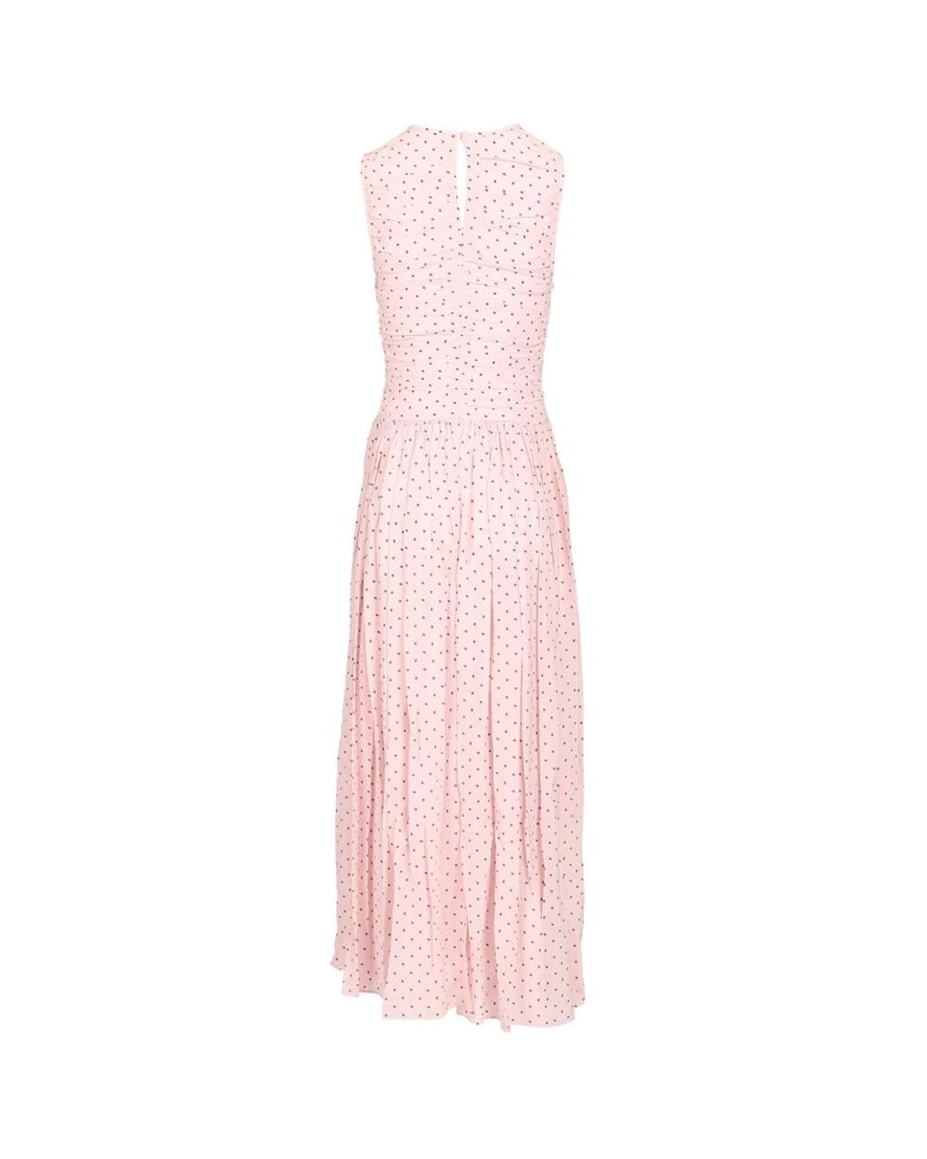 ROTATE BIRGER CHRISTENSEN Pink Maxi Dresses