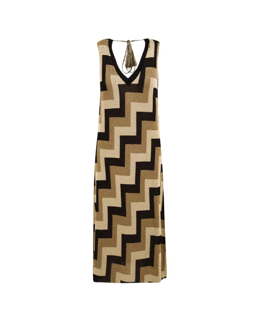 Akep Maxi Dresses in het Metallic