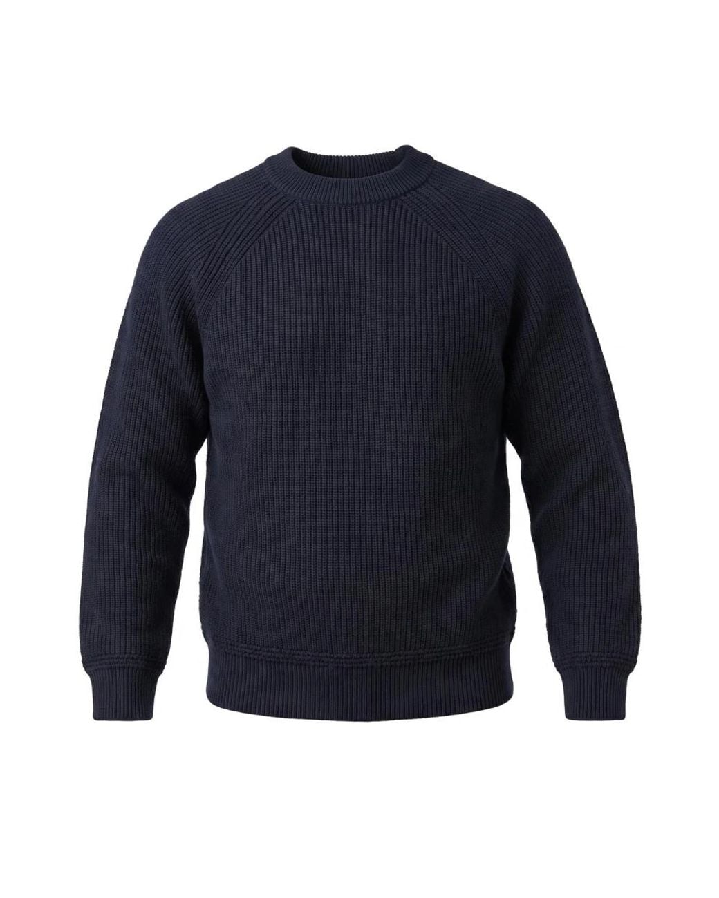 Sebago Blue Round-Neck Knitwear for men
