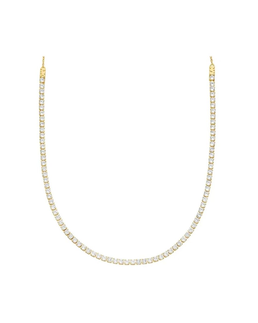 Necklaces di Michael Kors in Metallic