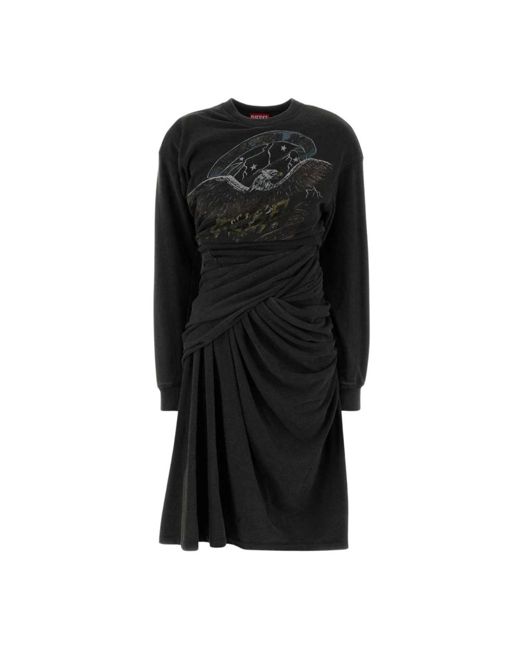DIESEL Black Short Dresses