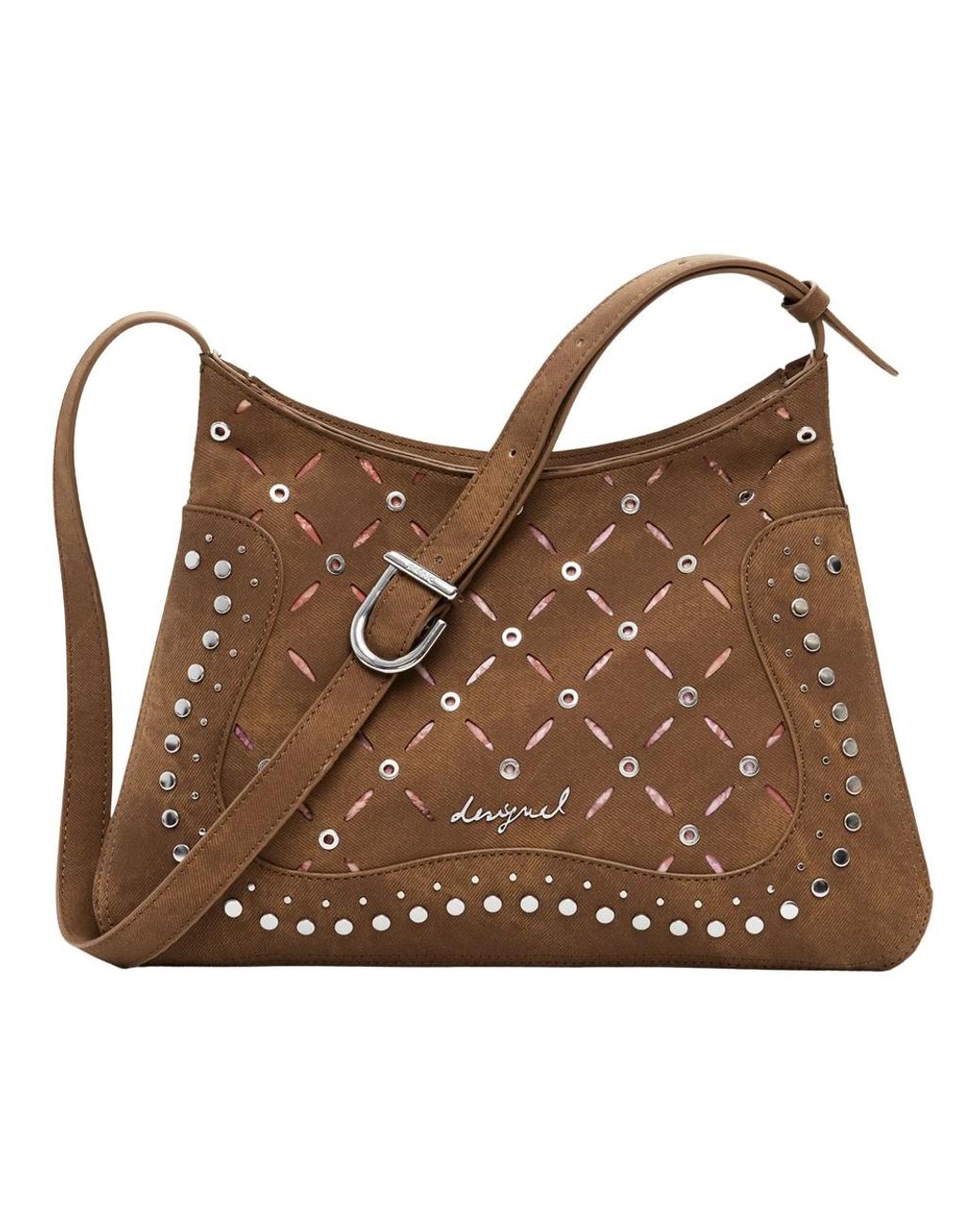 Desigual Brown Shoulder Bags