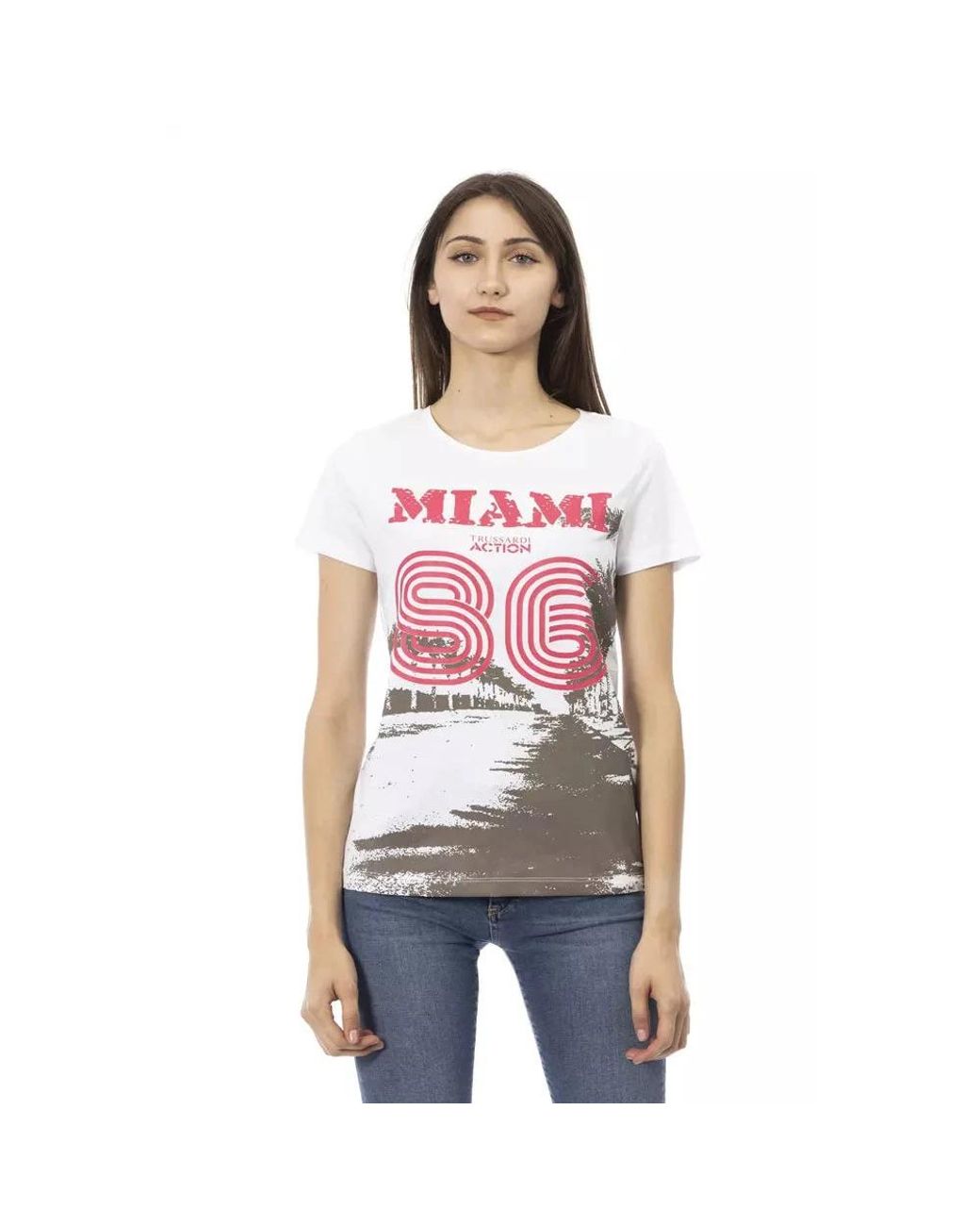 Trussardi Red T-Shirts