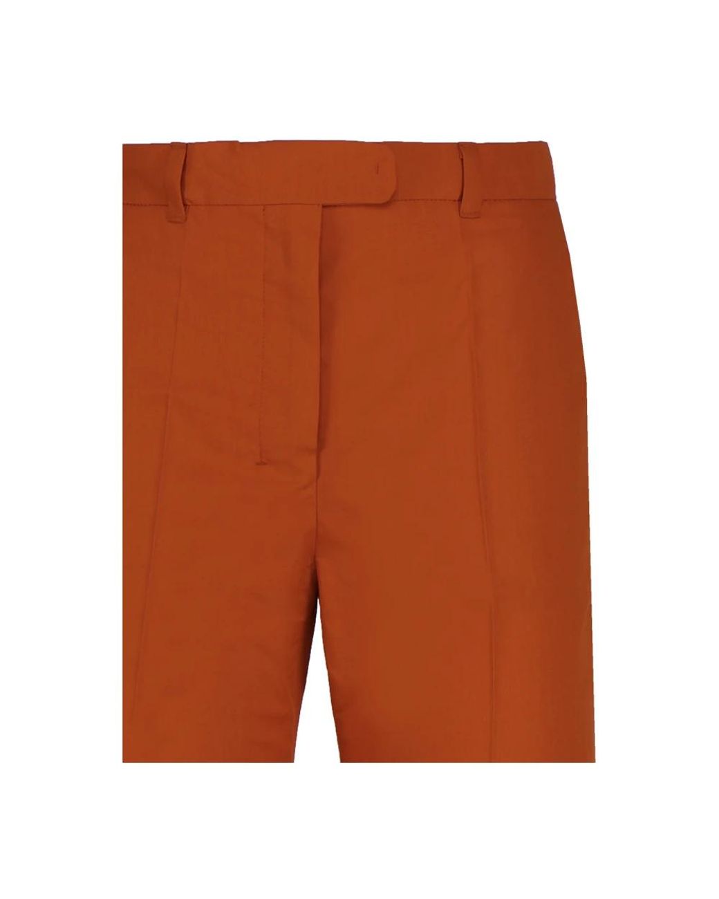 Max Mara Orange Chinos