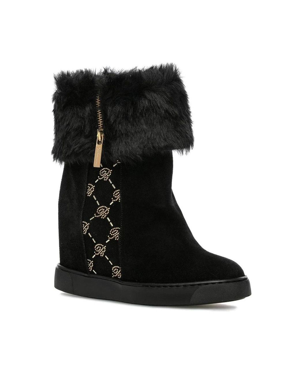 Blumarine Black Winter Boots