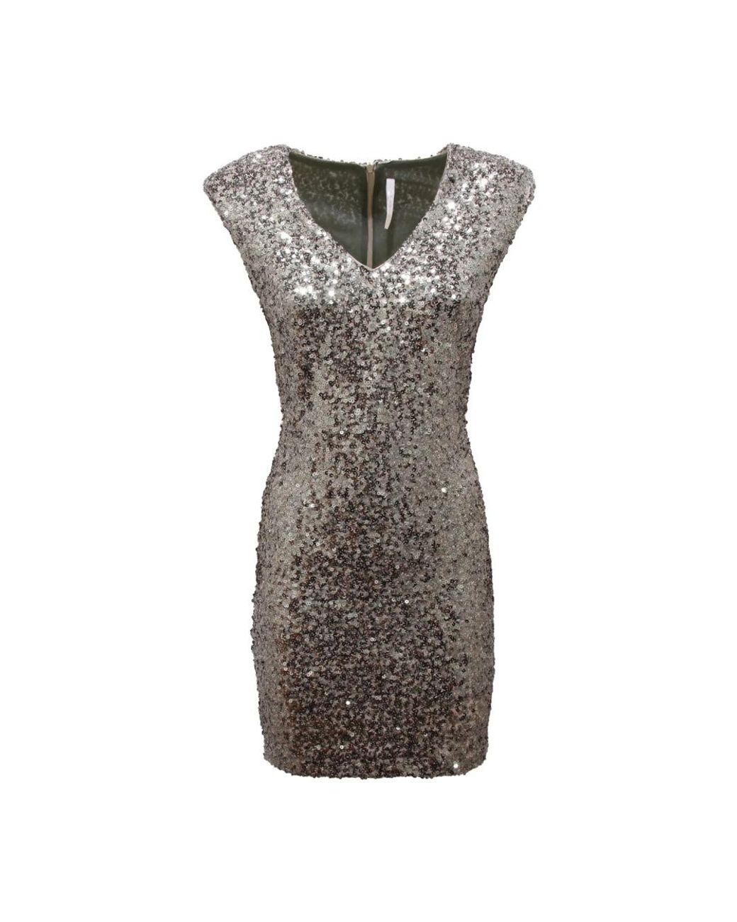 Imperial Accrcuj Paillettes Jurk in het Gray