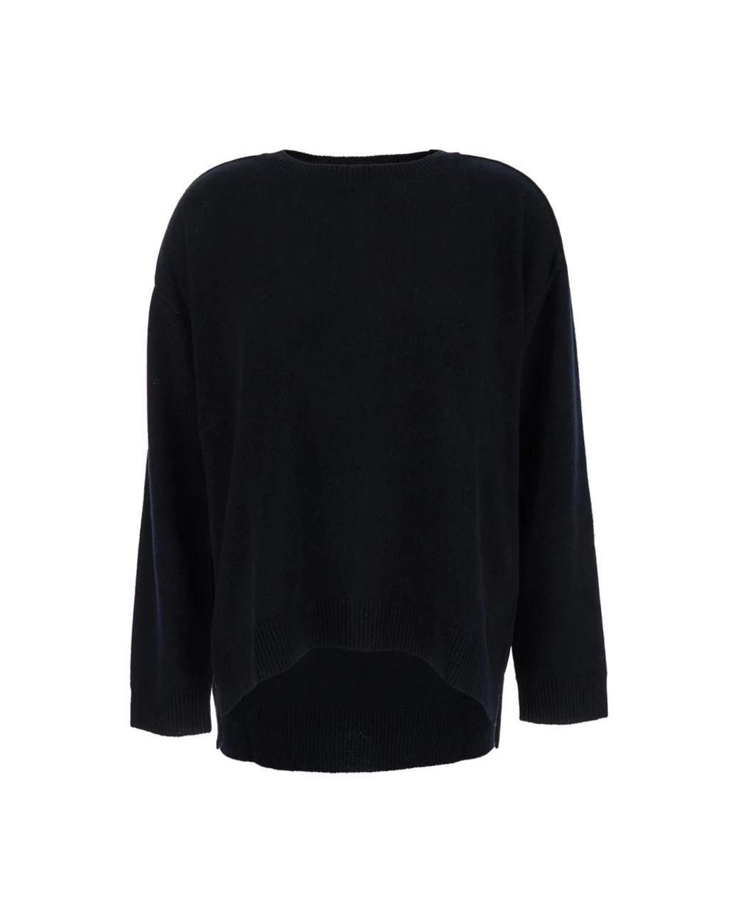 P.A.R.O.S.H. Round-Neck Knitwear in het Black