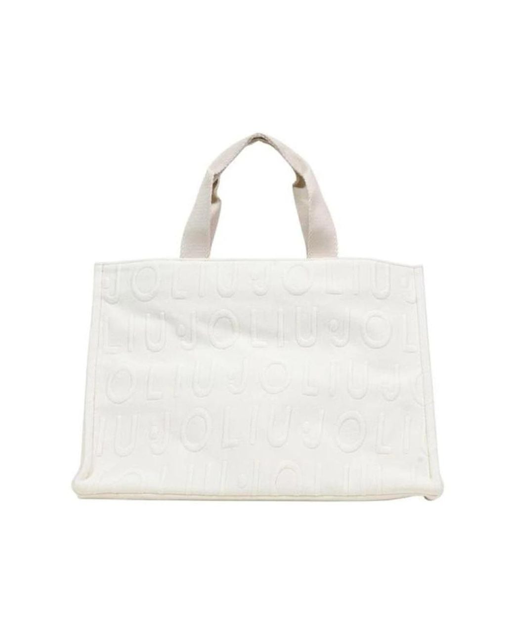 Liu Jo White Shopping Bags