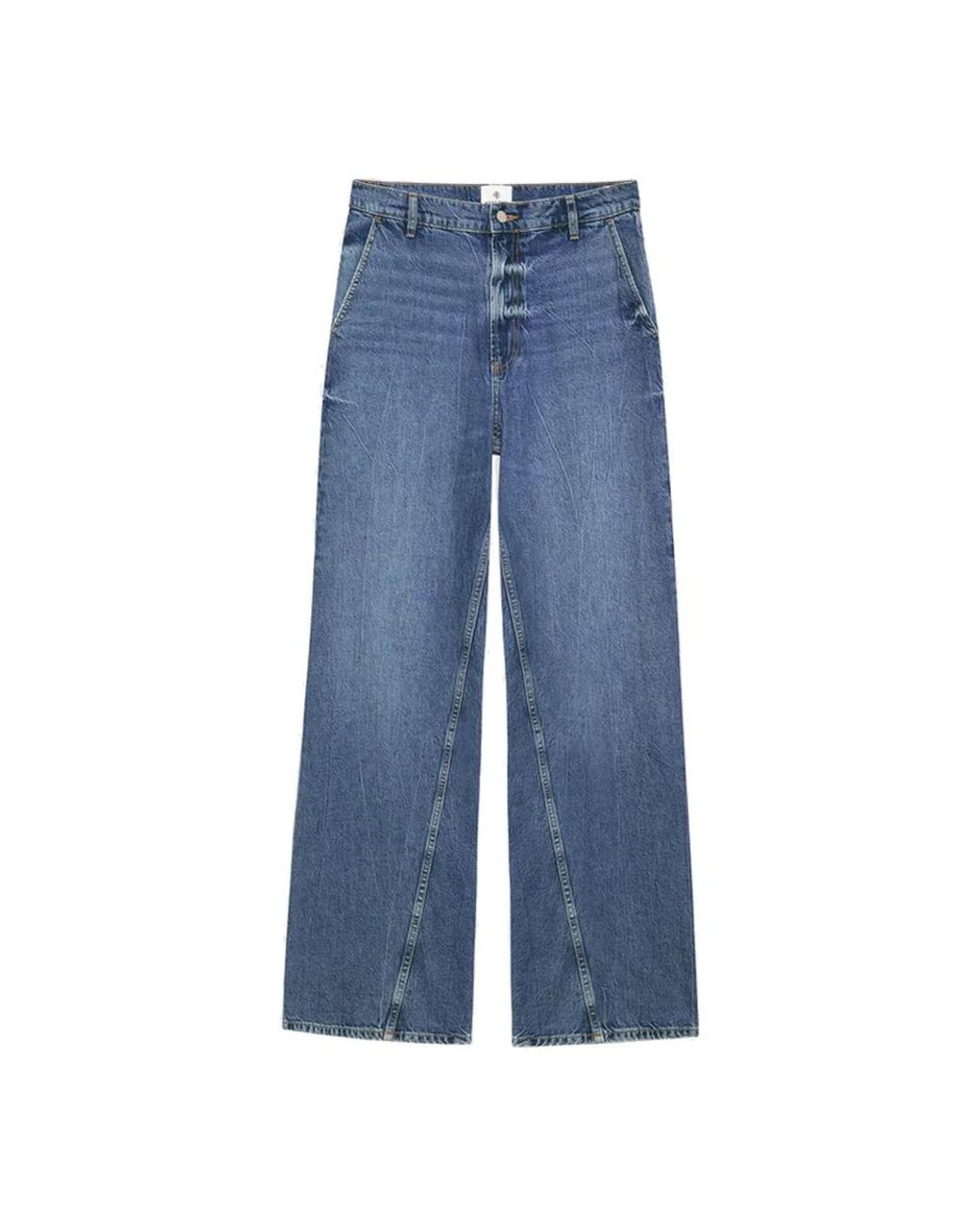 Anine Bing Blue Wide Jeans