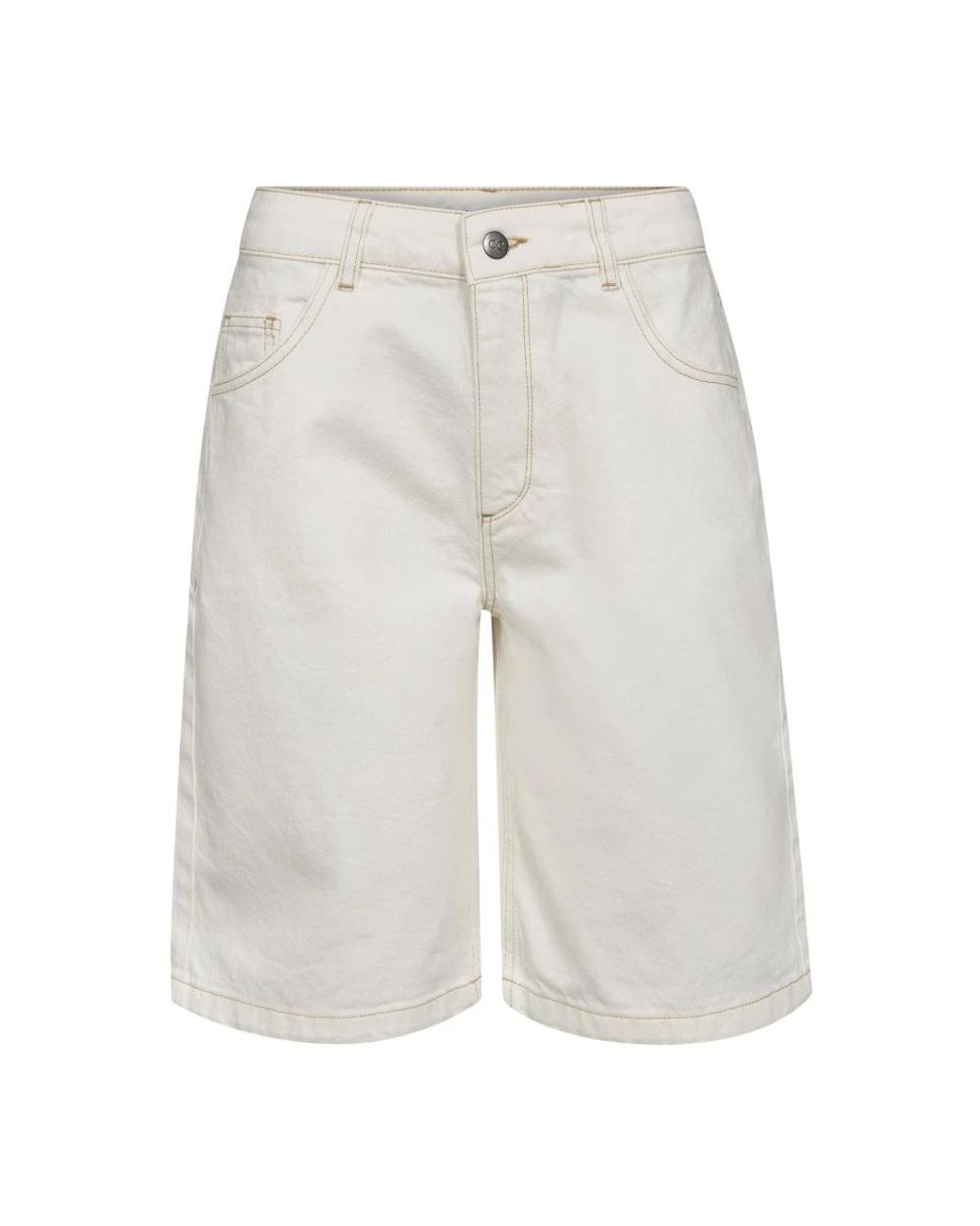 co'couture Gray Denim Shorts