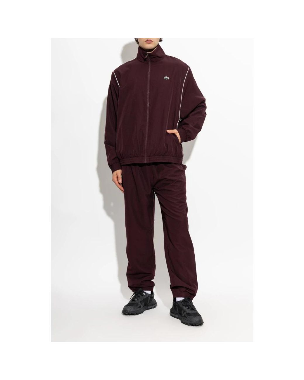 Training Sets Lacoste de hombre de color Red