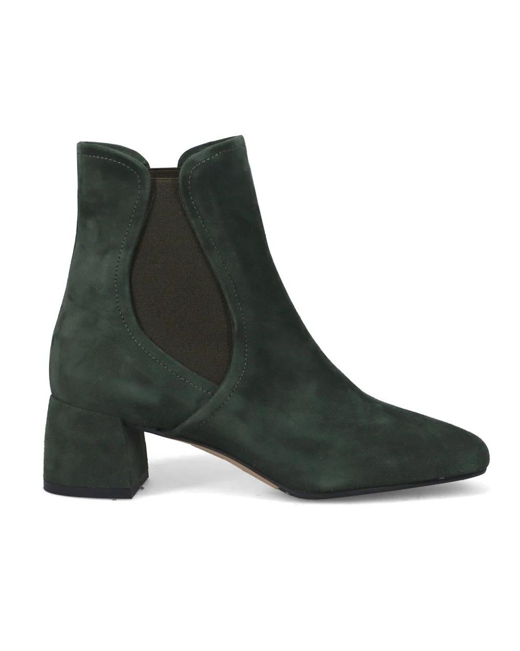 Sangiorgio Green Heeled Boots