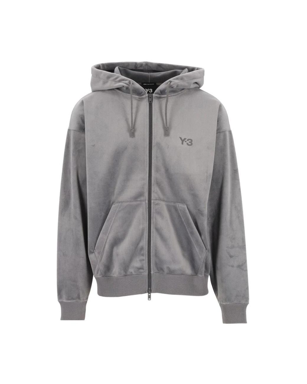 Zip-Throughs di Y-3 in Gray da Uomo