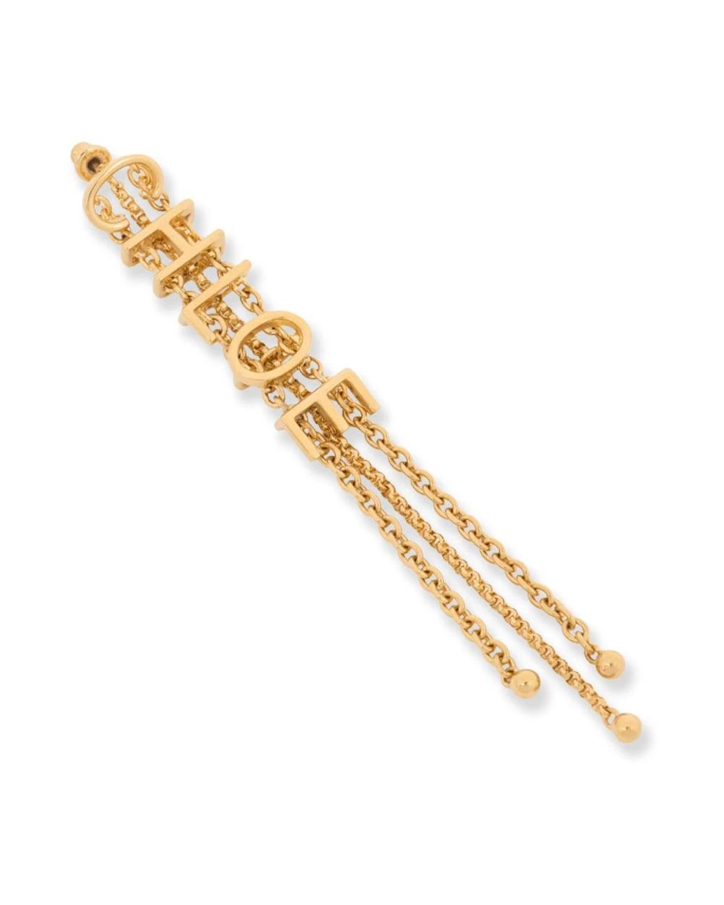 Chloé Metallic Earrings