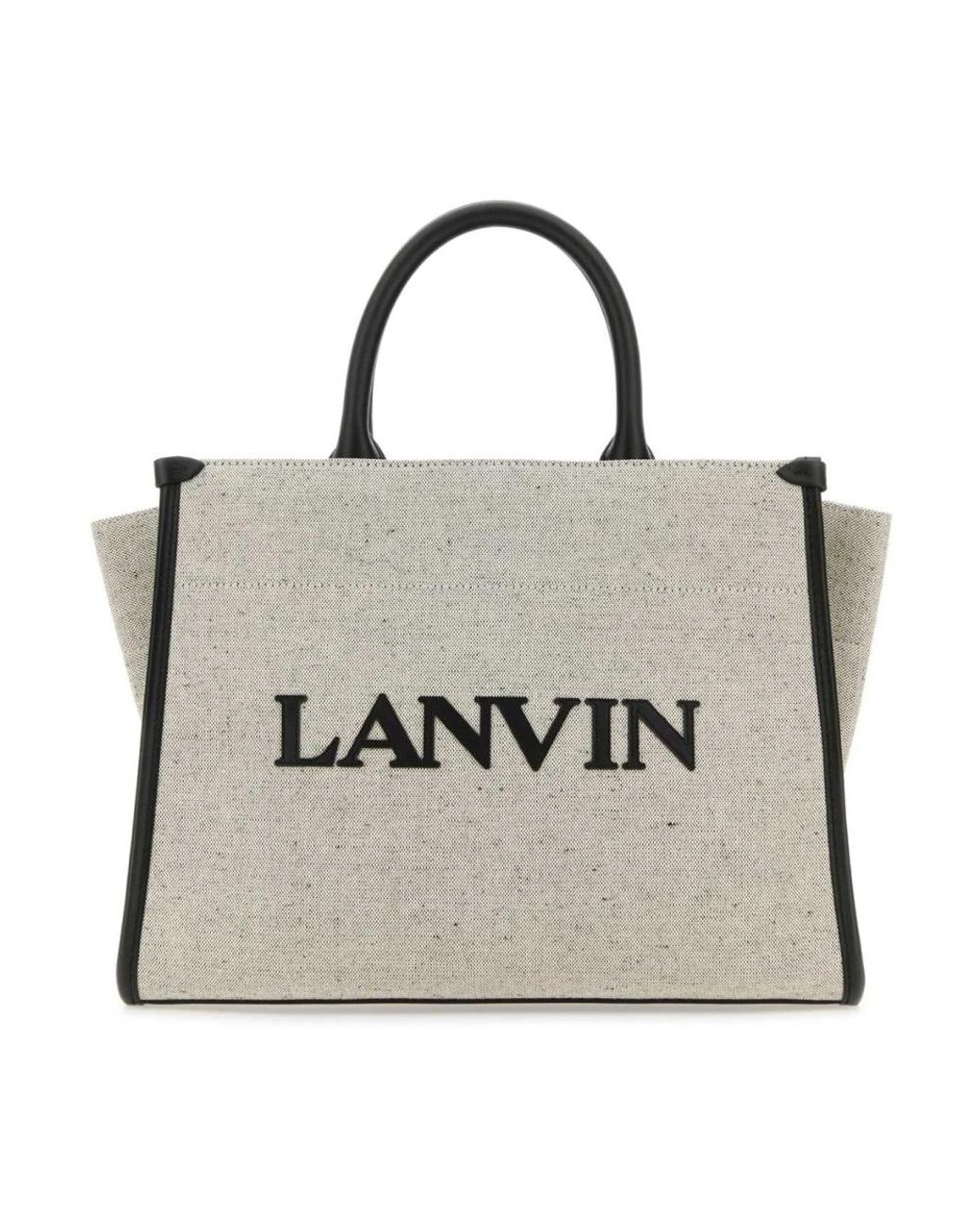 Lanvin Metallic Shopping Bags