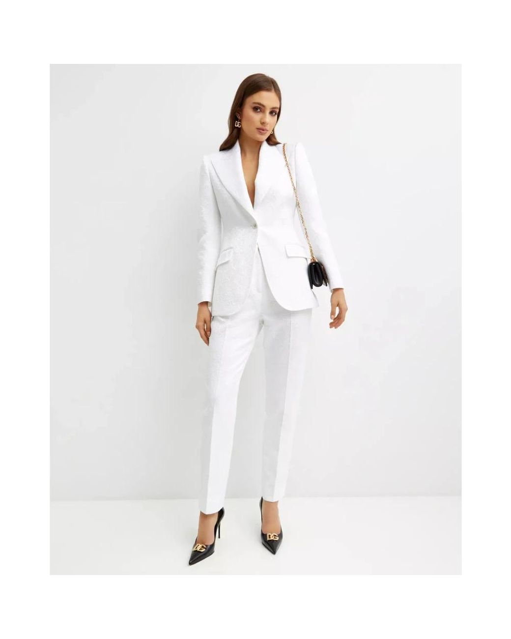 Dolce & Gabbana White Blazers