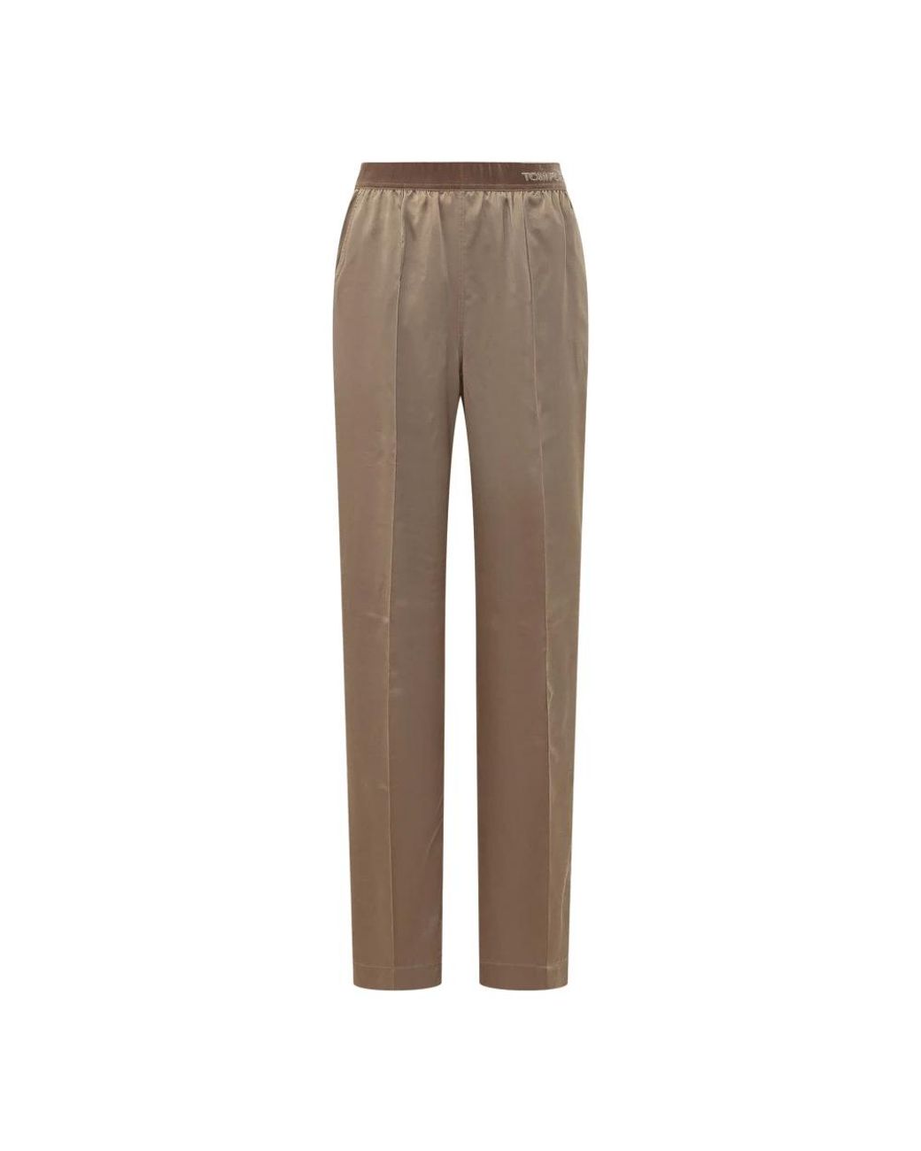 Tom Ford Gray Straight Trousers