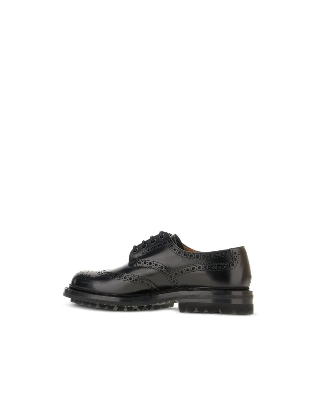 Church's Black Laced Shoes for men