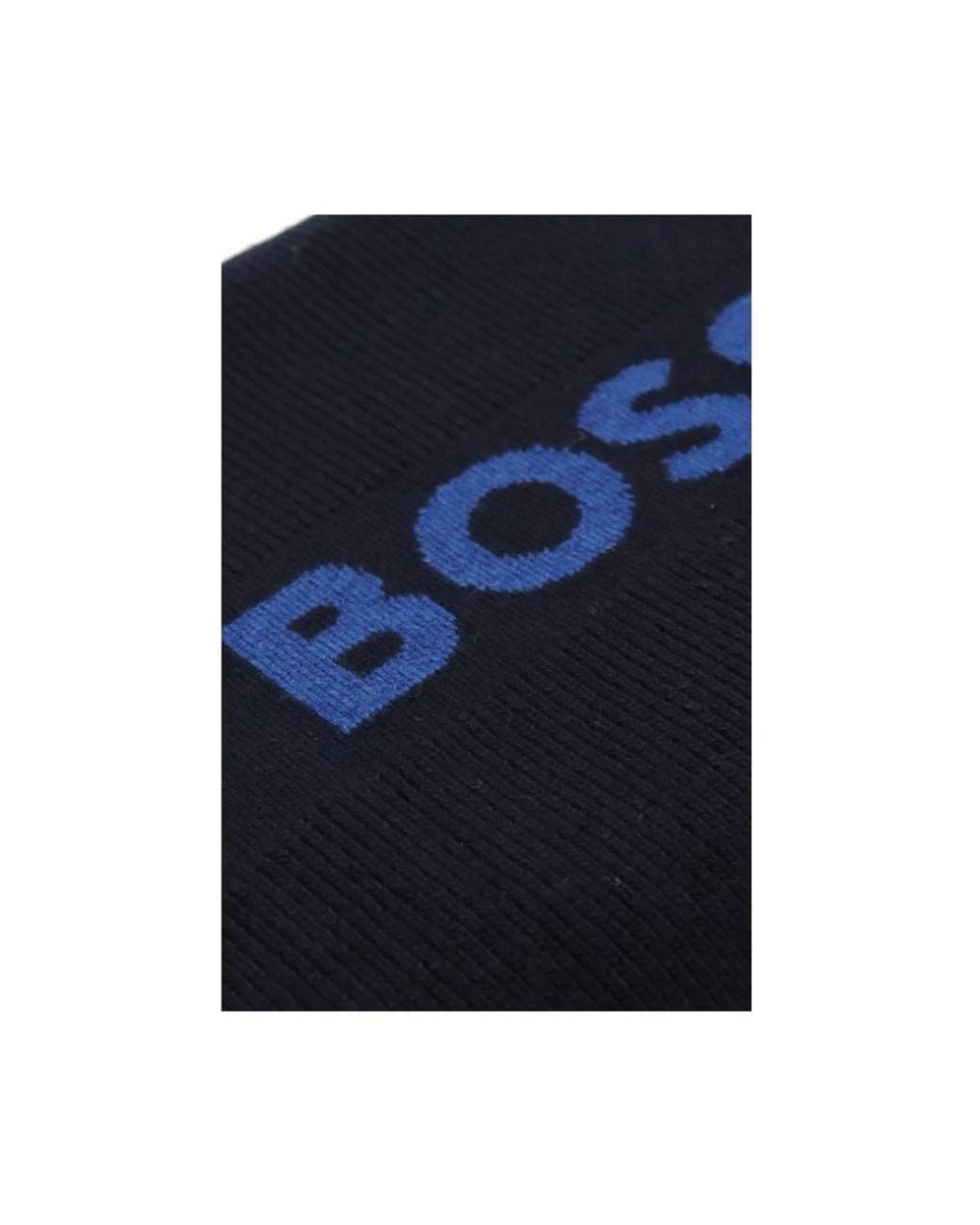 Boss Blue Winter Scarves