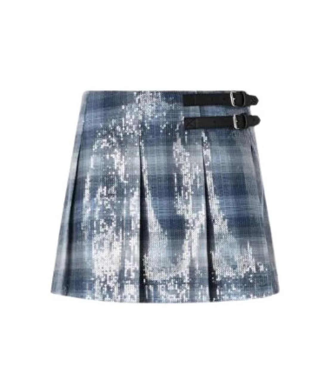 Pinko Blue Short Skirts