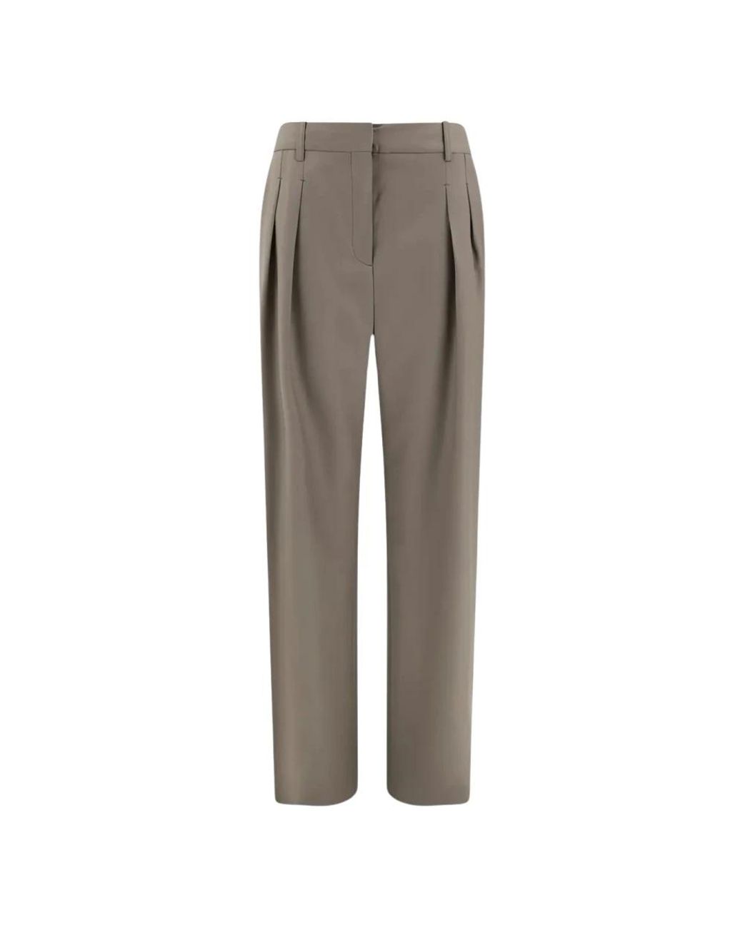 Loulou de Saison Gray Straight Trousers