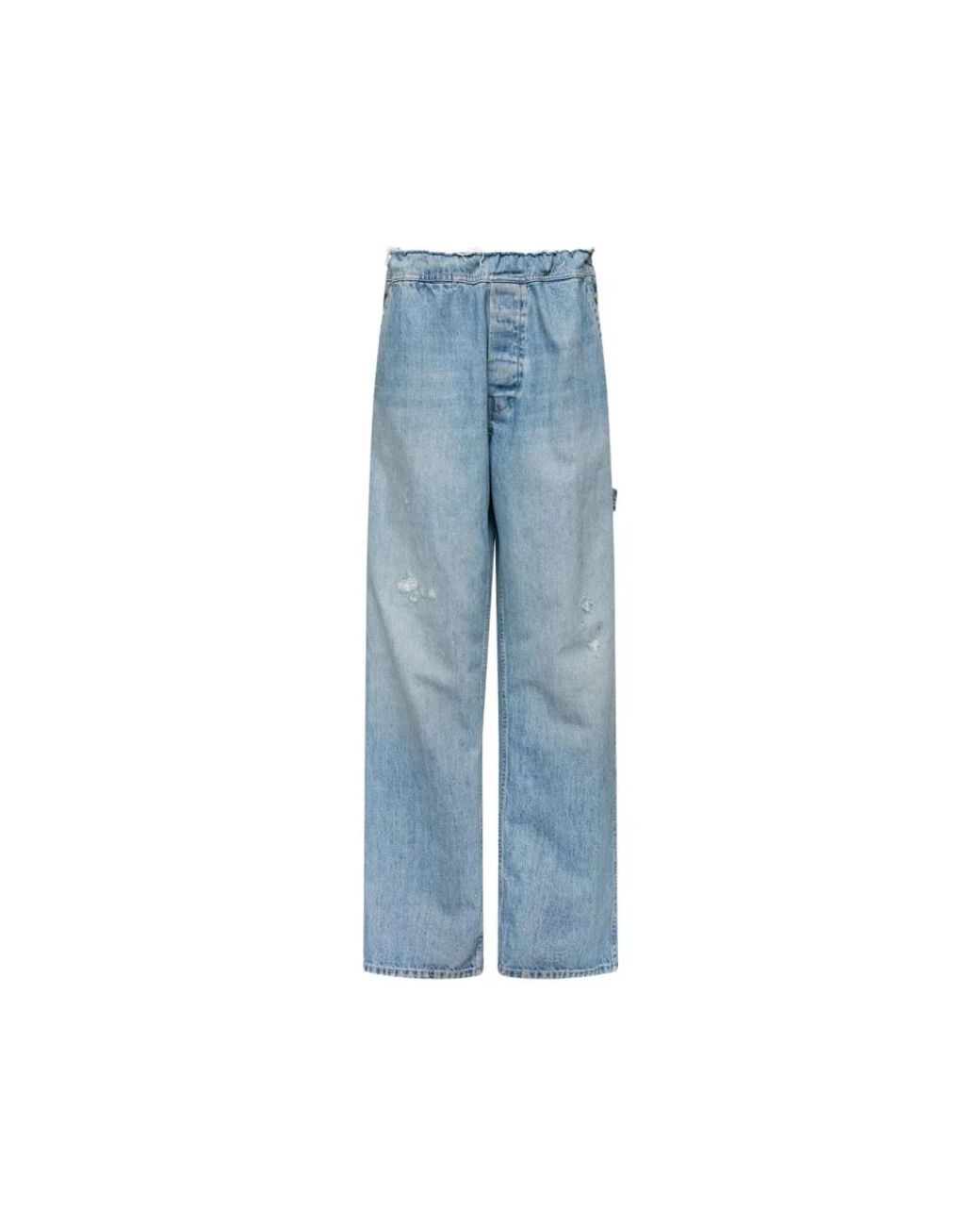 MM6 by Maison Margiela Blue Straight Fit Jeans