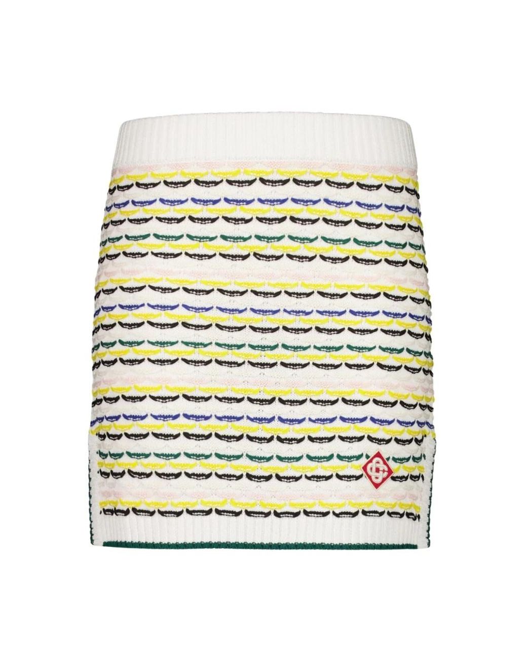 Casablanca Yellow Short Skirts