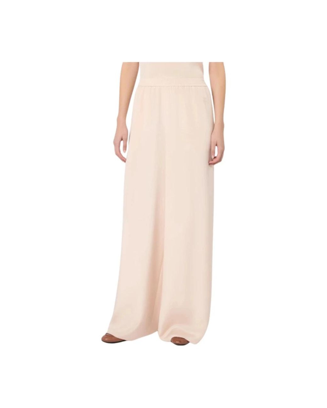 Max Mara Natural Wide Trousers