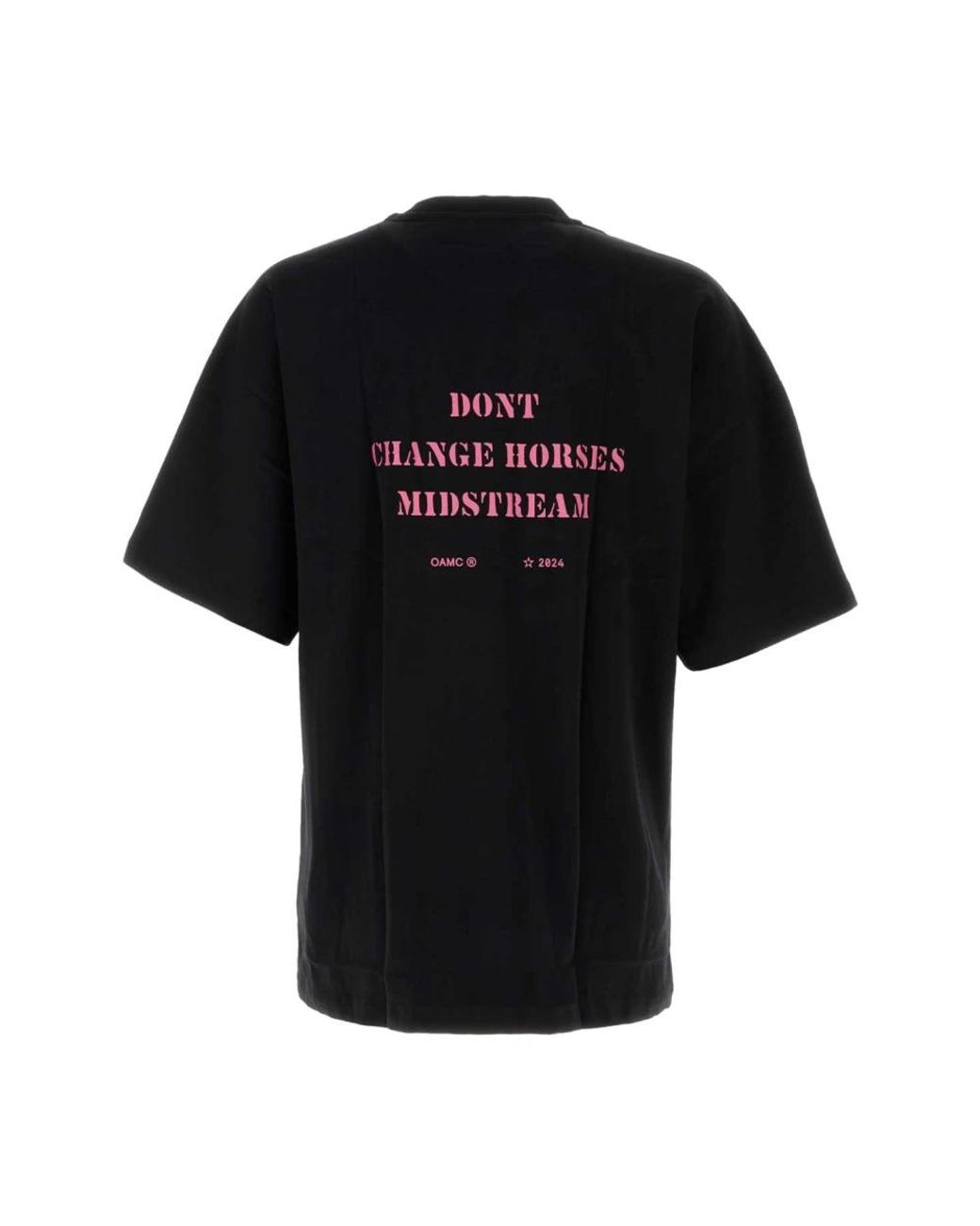 OAMC Black T-Shirts for men