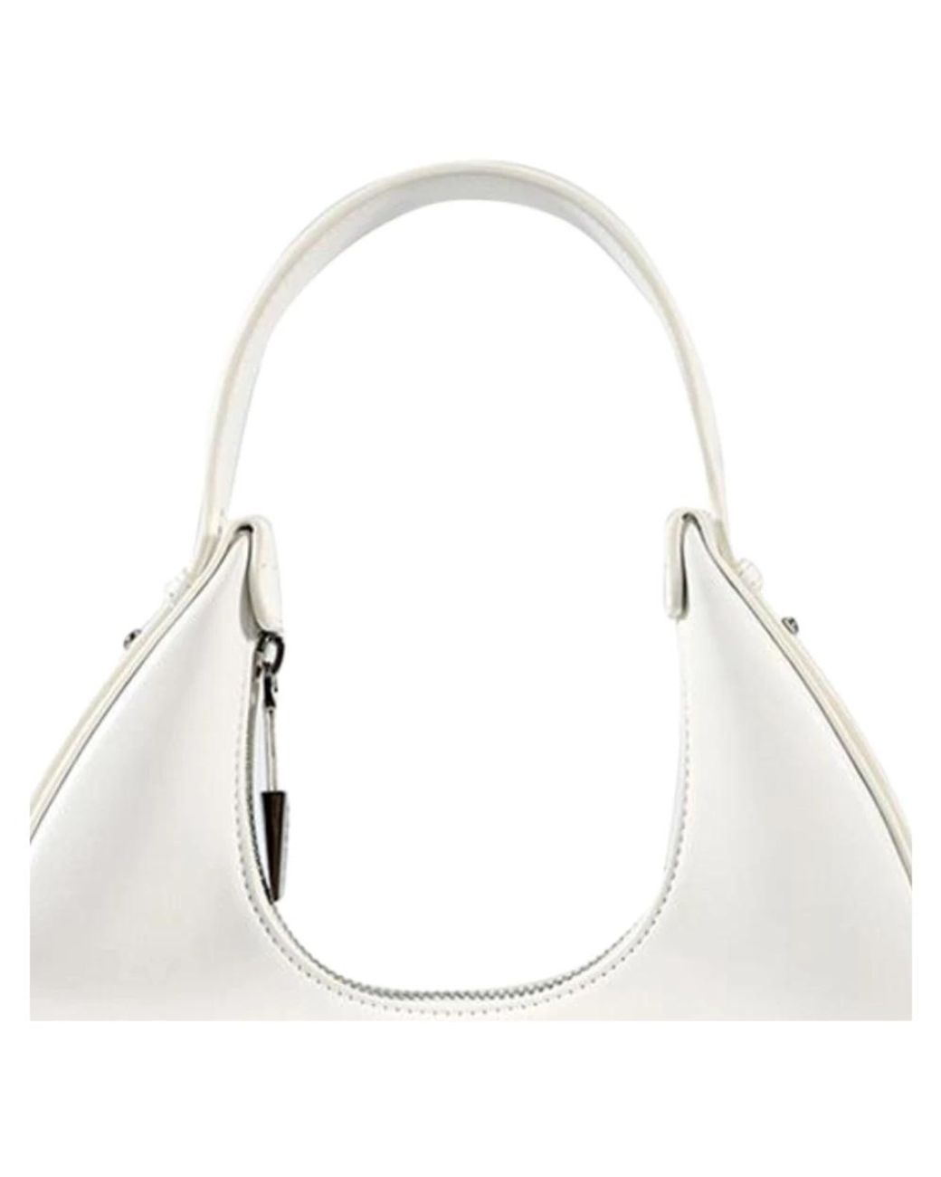 Gaelle Paris White Shoulder Bags